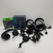 Lot of 7 Gaming Headsets Wired  Wireless