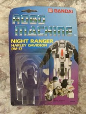 SELTENER LEERER BLISTER GOBOTS MOTORRAD NIGHT RANGER RM-37 ROBO MACHINE BANDAI 1985 !