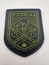 5.11 Tactical Crossed Axes Mountain Patch Campfire Camping
