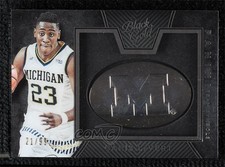 2016 Panini Black Gold Collegiate Team Symbols White 21/99 Caris LeVert #8 2s2
