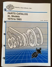 Harley-Davidson, Inc. PARTS CATALOG XL Models 1979 to 1985 Part No. 99451-85A 