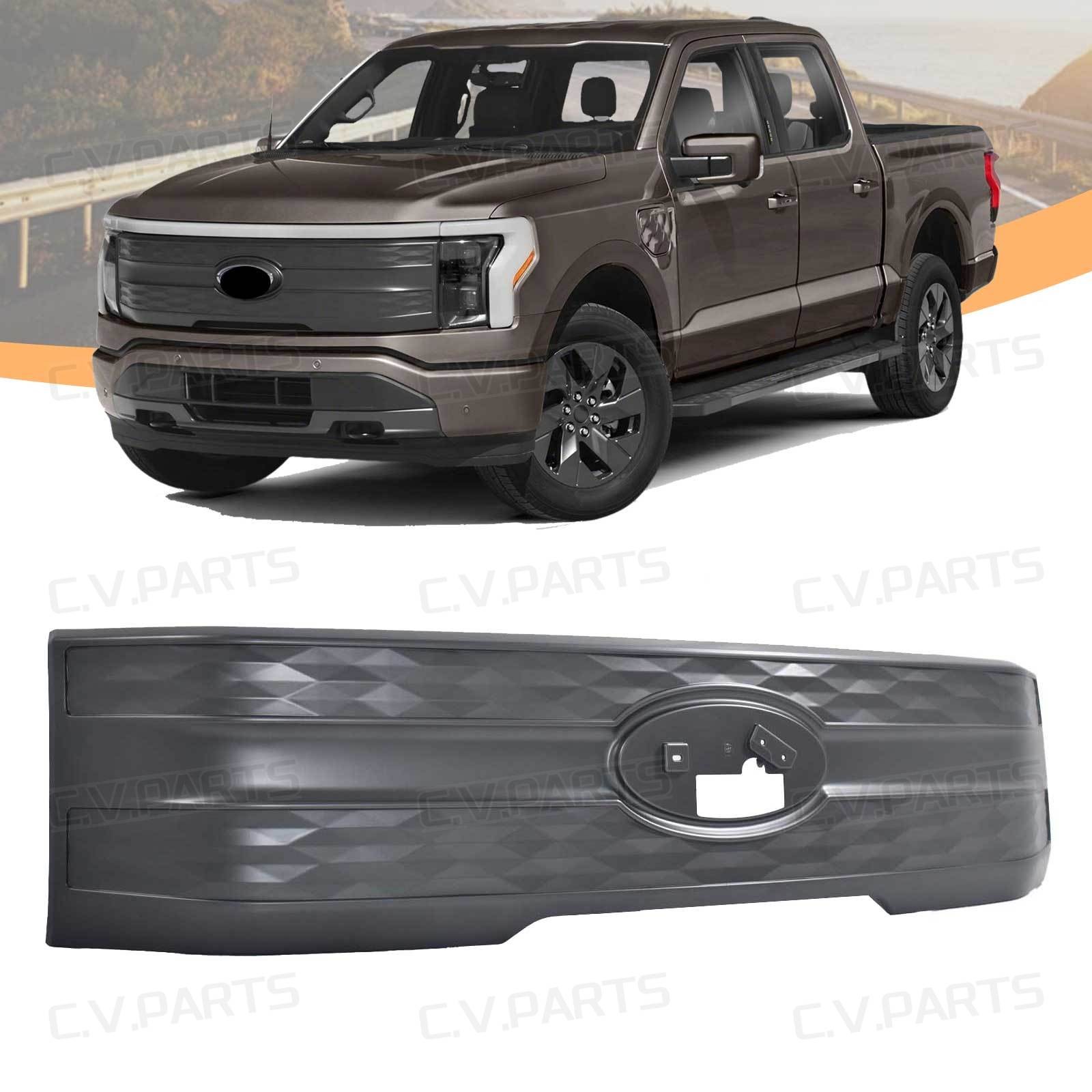 For 2022-2024 2025 Ford F150 F-150 Front Lightning PRO Front Bumper Grille Gray