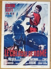 COLOSSE DE ROME gordon scott affiche cinema originale 80x60 peplum '64
