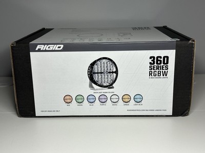Rigid Industries For 360-Series 9in LED Off-Road Spot Beam - RGBW 36422