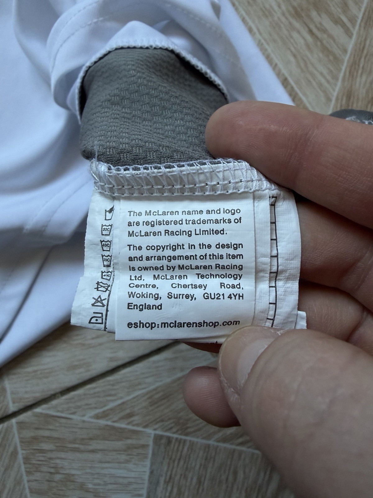 Rare Hugo Boss McLaren Mercedes Vodafone F1 Team Polo Motorsport Racing Size L thumbnail 11