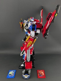 Metal Cardbot W Blaion and Blue Cop W set complete SAMG Grand Blue Leon 2025