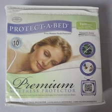 Protect-a-Bed Premium Waterproof Mattress Protector Terry Cotton Twin/Simple NEW