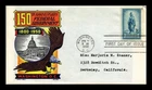 DR JIM STAMPS US COVER NATIONAL CAPITAL SESQUICENTENNIAL FDC BOLL CACHET CRAFT