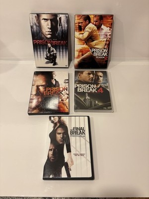 Prison Break: The Complete Series (DVD Show, 2005-2017) 1-2-3-4 And Final Break