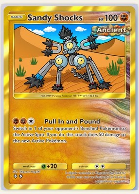 [Instant - Beta] Pokemon TCG Pocket Gold Border Cards - Paradox Drive