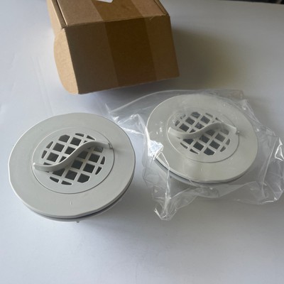 2x Threaded Inlet Strainer Kit Incl Rubber Washer Strainer Nut 1-1/2'' fits intex