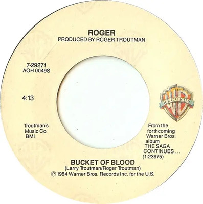 Roger Troutman In The Mix Vinyl Single 7inch Warner