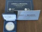 2024 Liberty & Britannia 1 oz .999 Silver Proof Medal OGP COA