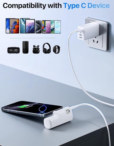 Lot Of 4- 5000mah Battery Pack Power Bank Compatible w/ Oculus/Meta ...