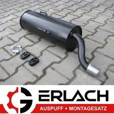 Auspuff für Peugeot 206 1.1i 1.4i 1.6i CC 206+ Endschalldämpfer *742