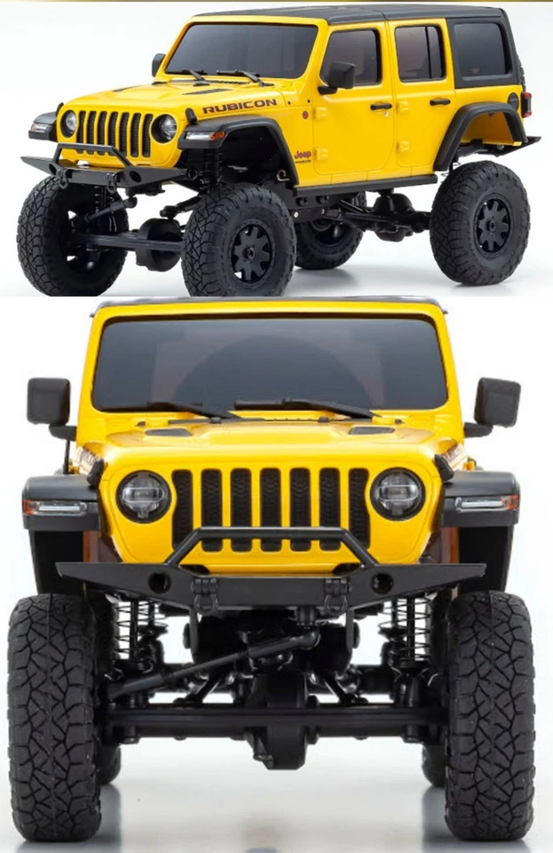 1/27 Body 120mm wheelbase MX-01 JeepⓇ WRANGLER Rubicon Hellayella Yellow MXB01Y - Image 2 of 4