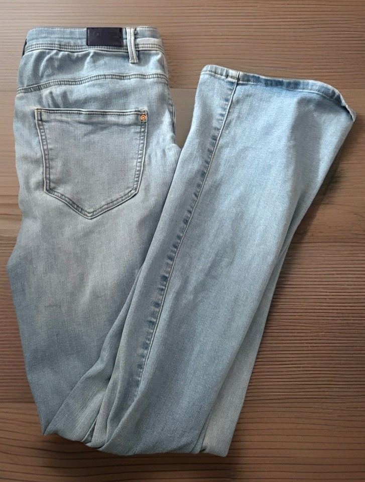 ONLY Light Blue Flared Denim Jeans-Comfy-Casual-Size L/32