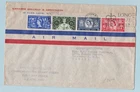 Great Britain 1953 Coronation Set SG 532-535 on FDC to Canada, Cat £75