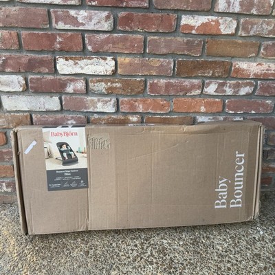 BabyBjörn Bouncer Only Bliss Woven Classic Quilt Anthracite Gray 0-2 Years OB