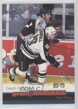 1999-00 Pacific Ice Blue 3/75 Grant Marshall #125 1o3