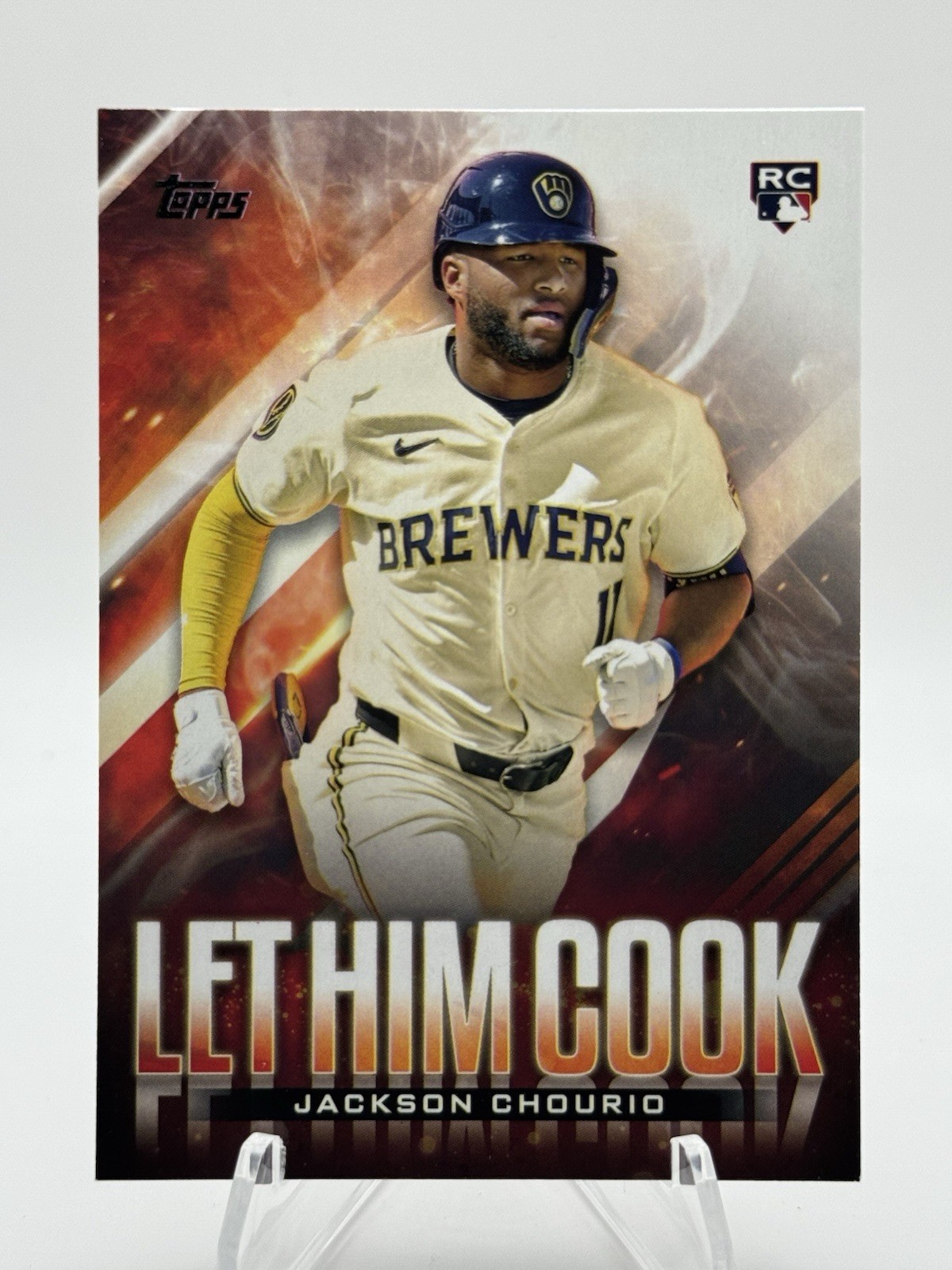 Jackson Chourio 2024 Topps Update Series - Let Him Cook #LHC-19 Brewers RC