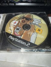 B6 Playstation 2 PS2 Grand Theft Auto San Andreas Rockstar 2004 Disc Only Tested