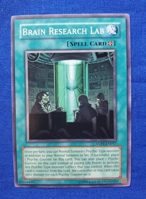 Yu-Gi-Oh Card Brain Research Lab Spell