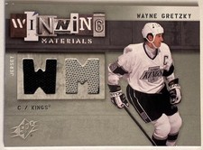 Wayne Gretzky 2009-10 SPx Winning Materials Dual Game-Used Jerseys card #WM-WG