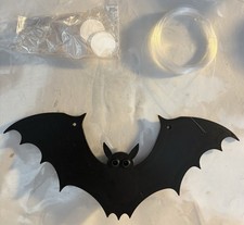 Black Hanging Bats - 12 Count
