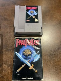 Final Fantasy Nintendo NES CIB Complete with Map - Free Shipping!!