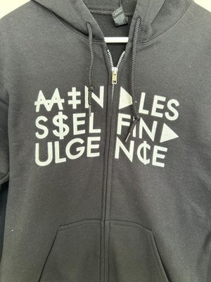 Mindless Self Indulgence RARE Zip Up Hoodie Size Small MSI