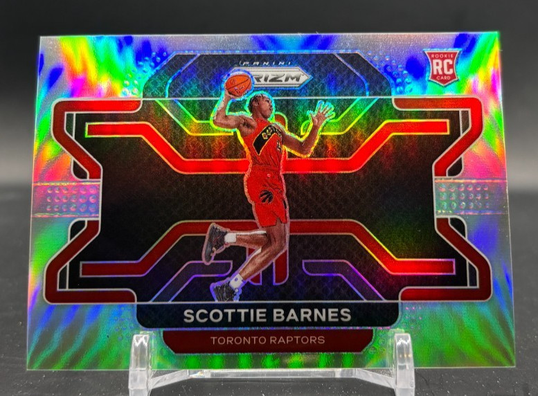 2021-22 Scottie Barnes Prizm Silver Rookie Variation RC #320