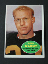 Dean Derby 1960 Topps ROOKIE CARD #99
