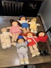 TLC Cabbage Patch Kids Dolls Lot Of 7 Vintage