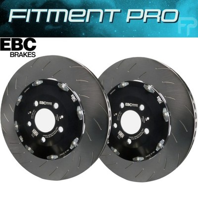 EBC Slotted 2-Piece SG Racing Front Brake Rotors for 21-26 BMW M2 M3 M4 SG2F022