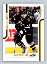 2011-12 Score #159 Loui Eriksson Dallas Stars