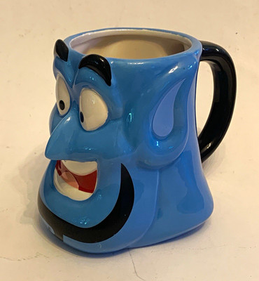 Disney Aladdin Dschinni Genie 3D Becher Tasse Keramik