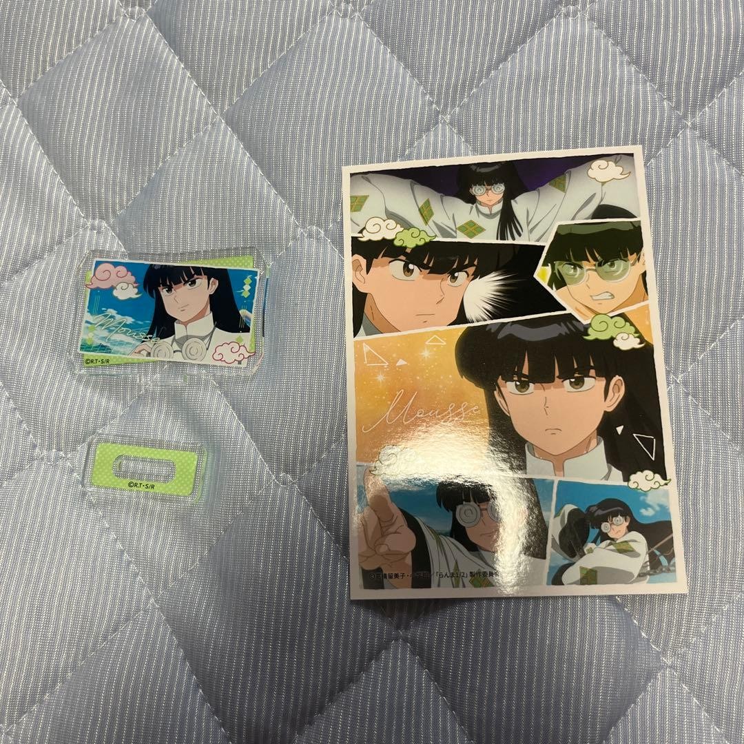 Ranma 12Mousse Trading Acrylic Stand Card Set