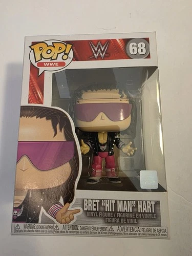 Funko Pop! Vinyl: WWE - Bret Hitman Hart #68