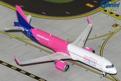 Wizz Air UK A321NEO G-WUNB 1:400 Maßstab Gemini Jets GJWUK2340 Metallflugzeug