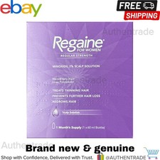 Regaine For Women Regular Strength Minoxidil 2% Scalp Solution -1 Month Supply
