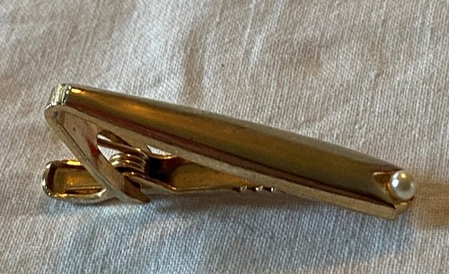 Lot De 10 Pinces à Cravate Vintage - Occasion, Finition Légèrement Usée, à Nettoyer