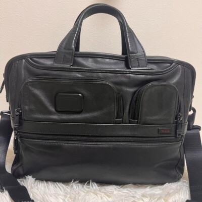 TUMI トゥミ 96141D2 Alpha2 EXP Tumi Alpha2 2way Briefcase Business Bag Shoulder Bag Black