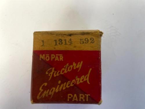 1951-1953 Dodge Plymouth Corona Lente Retenedor & Tuerca Mapa Luz 1314592 NOS - Imagen 6 de 7