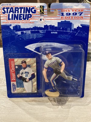 1997 Starting Lineup Roger Clemens Toronto Blue Jays Figure SEALED Cy Young Win