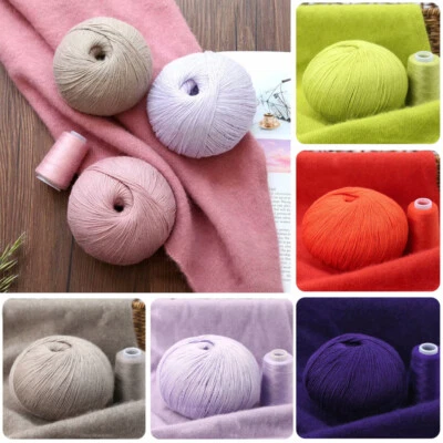 Hand-knitted Cashmere Yarn Wool Cashmere Knitting Bundle Scarf Crochet Yarn Ball