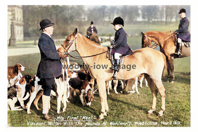 ptc2022 - Yorks. - Viscount Milton's 1st Meet, Wentworth Woodhouse - Druck 6x4