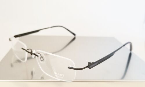 Charmant CH11915 Rimless eyeglasses Frame Matte Black 53mm MEN RIMLESS Style - Picture 1 of 3