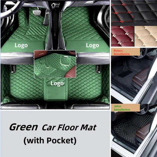 For Smart Fortwo-Forfour All Models Car Floor Mats Custom Liners No-Slip Carpets - Imagen 10 de 36
