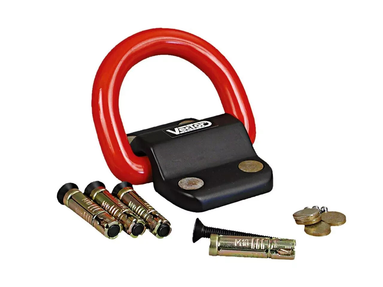 Ancrage Vector Sol Blok Ø22 mm en acier blindé trempé pour protection haute sécurité